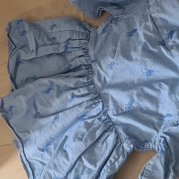 Polo Ralph Lauren blue toddler 2t dress - Picture 4 of 4